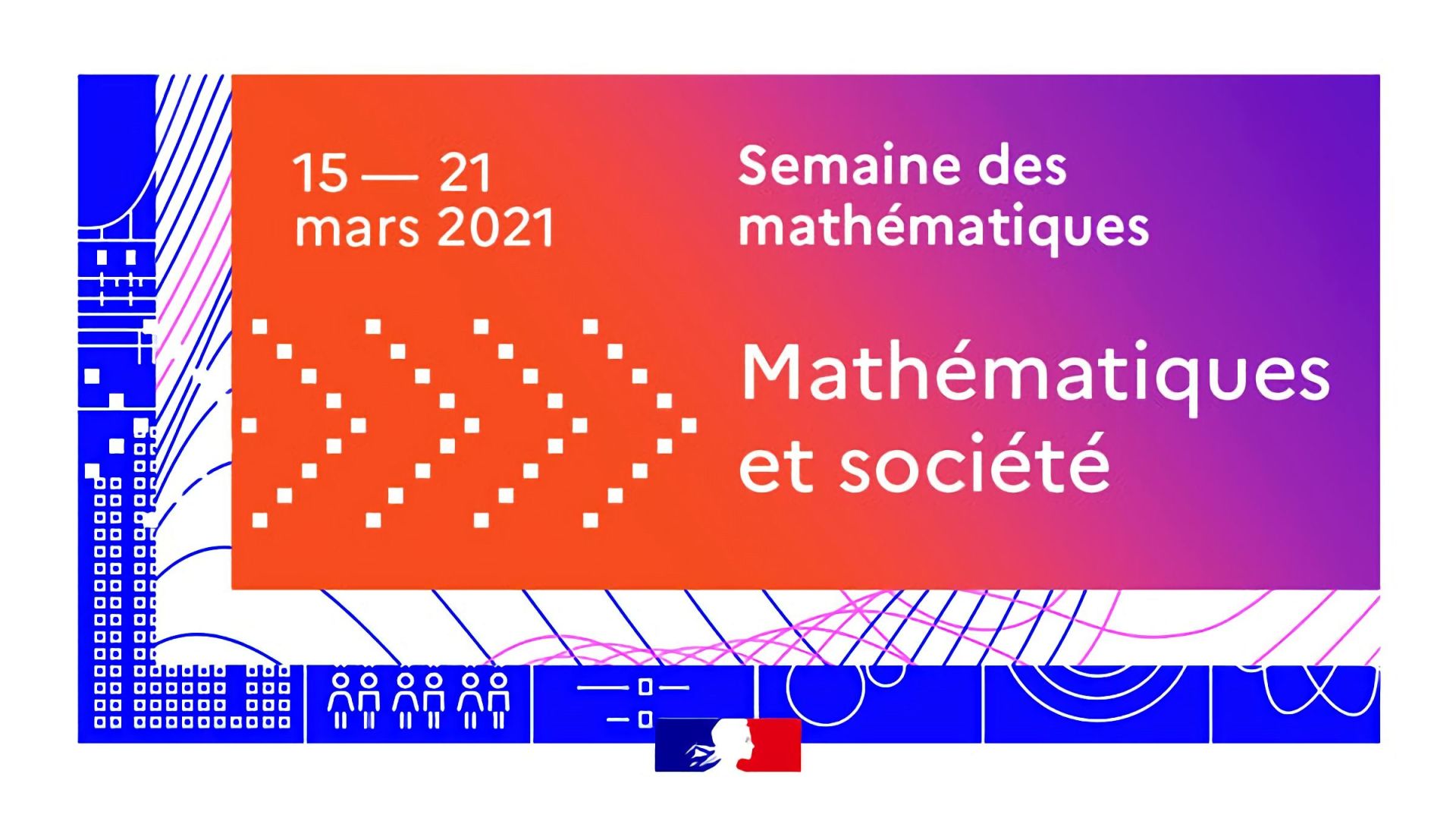 Logo semaine des maths 2021